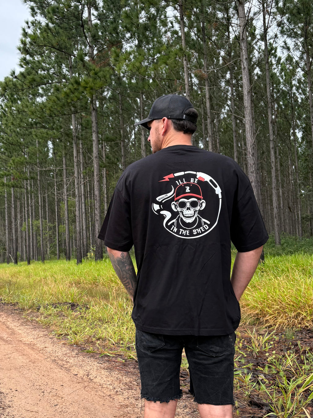 I'll Be In The Shed Oversized T-Shirt