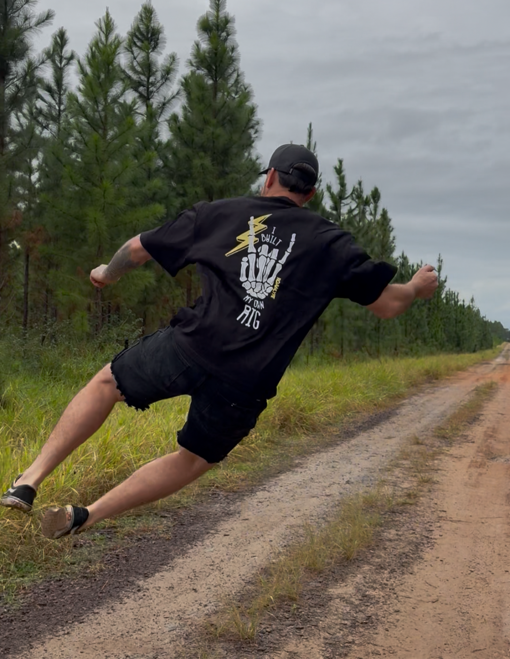 I Built My Own Rig Oversized T-Shirt